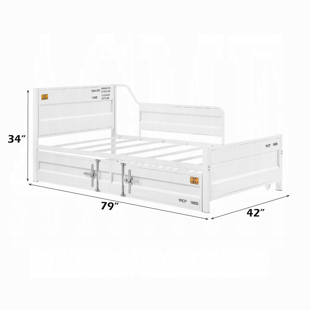 ReForm Creative Home Kamotsu Daybed w/Trundle - White Free Delivery USA & Canada