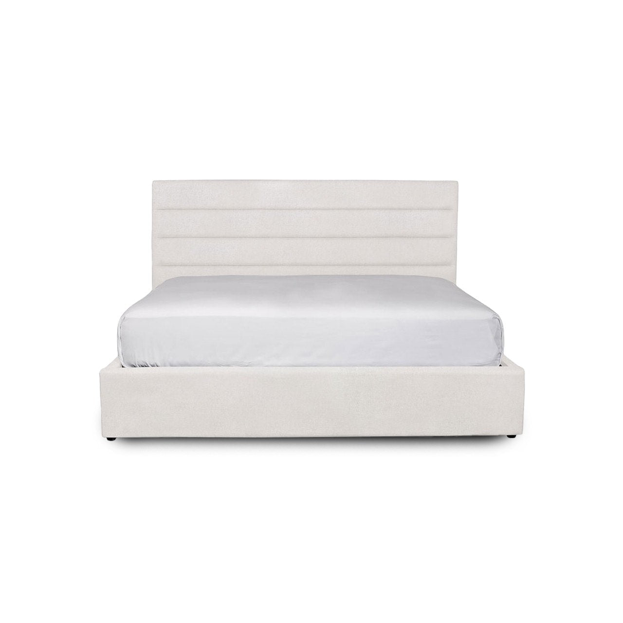 ReForm Creative Home Justin King Storage Bed - Cream Free Delivery USA & Canada
