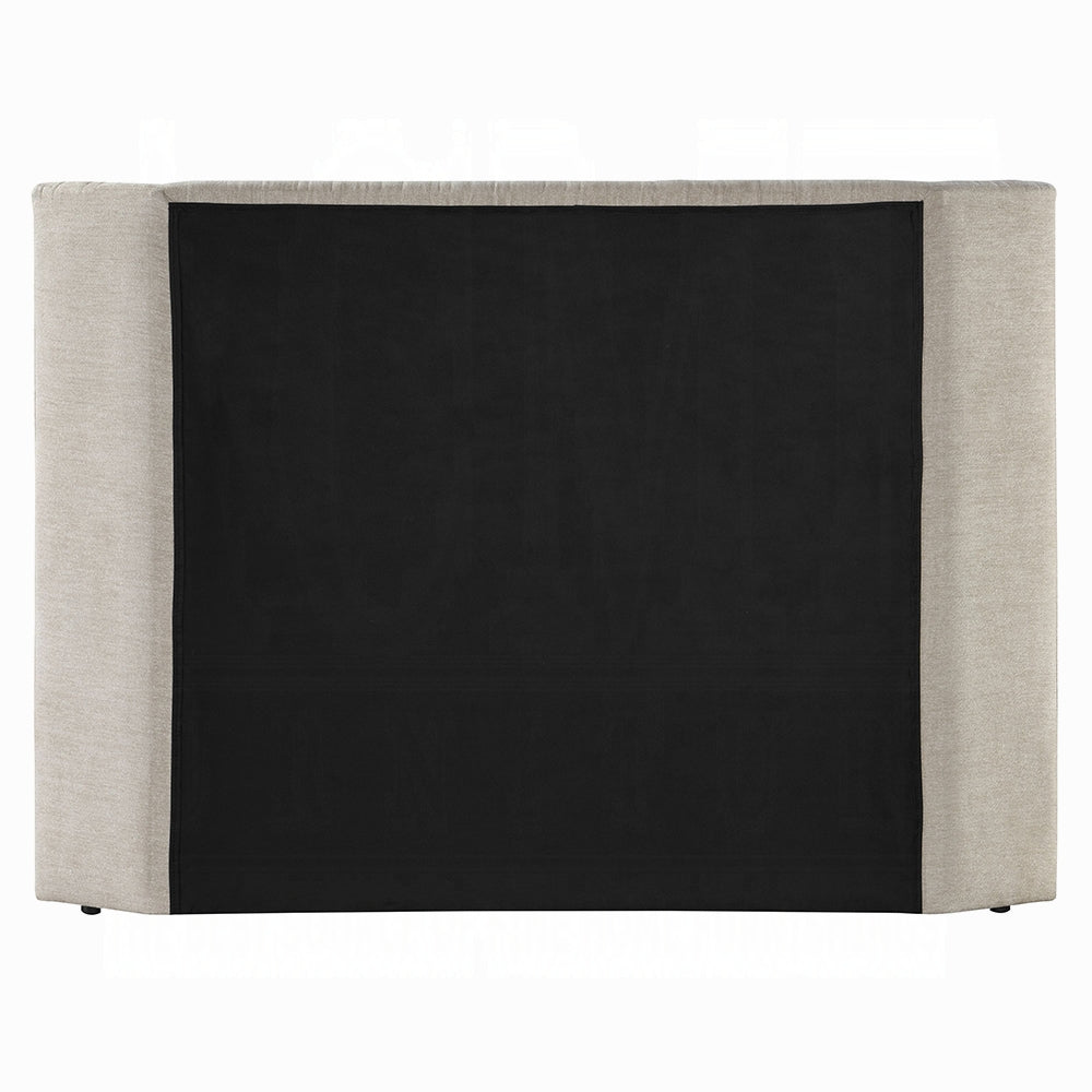 ReForm Creative Home Alsace Luxury Upholstered Bed - Beige-Free Delivery-USA & CANADA