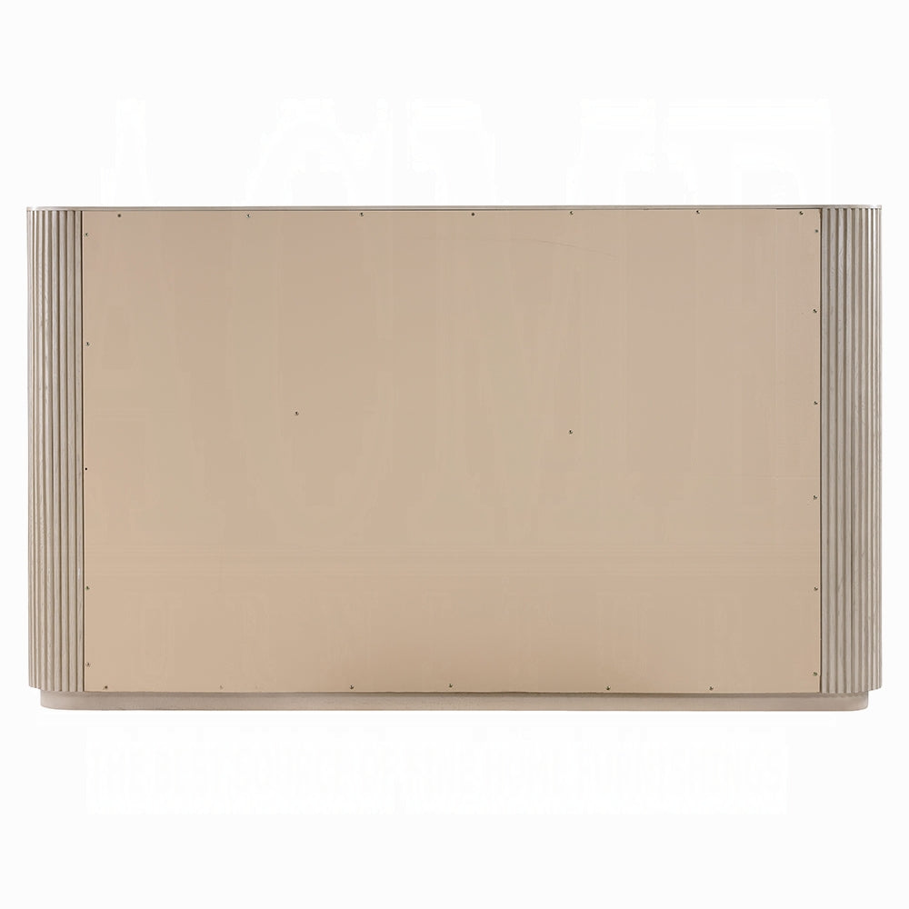 ReForm Creative Home Chianti Luxury Chanel Detail Bed - Light Oak Free Delivery USA & Canada