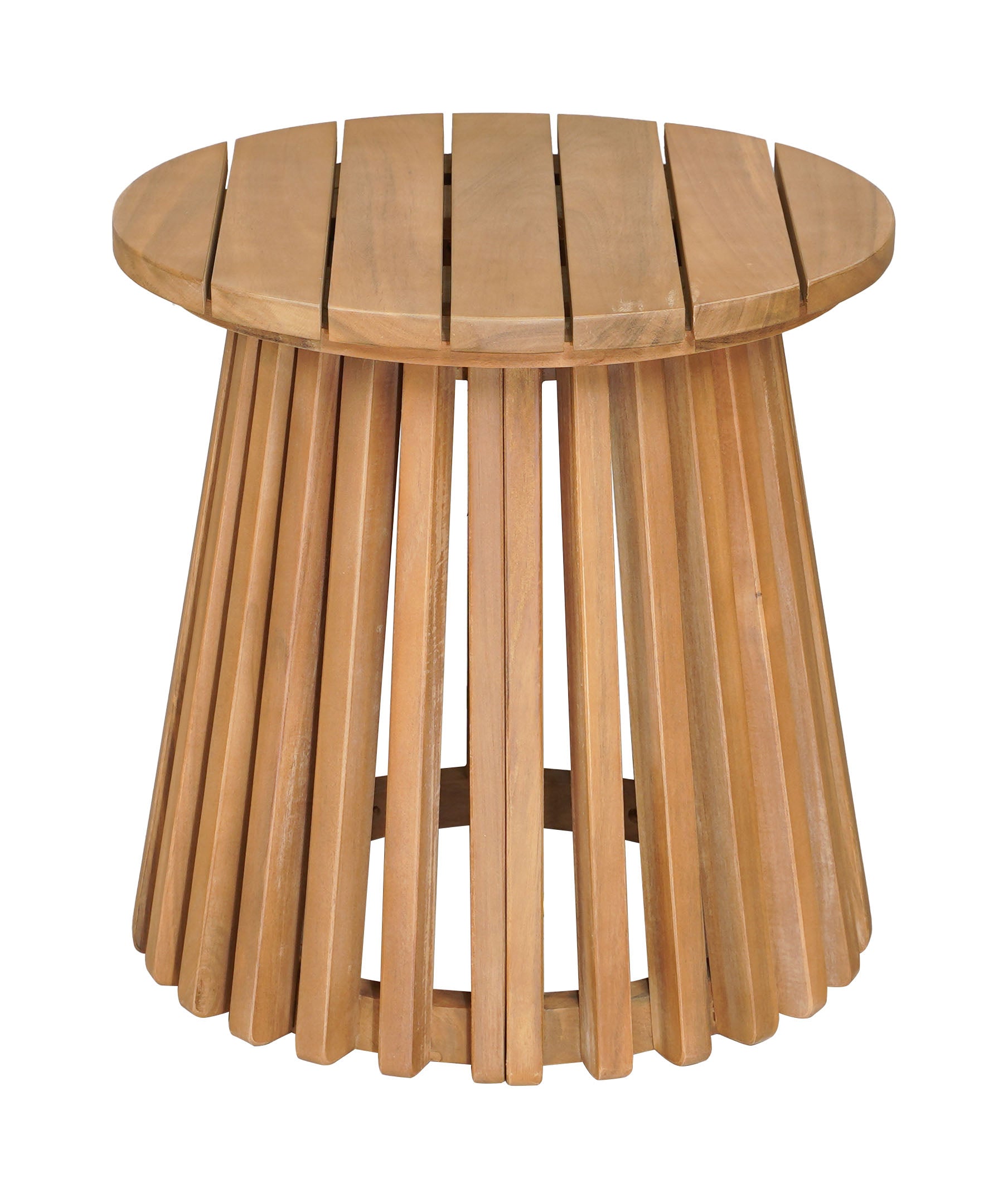 ReForm Creative Home-Olmo Outdoor Side Table - Natural. Free Delivery-USA & CANADA