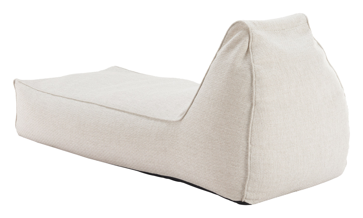 ReForm Creative Home Veranda Indoor/Outdoor Chaise Lounger - Beige. Free Delivery-USA & CANADA
