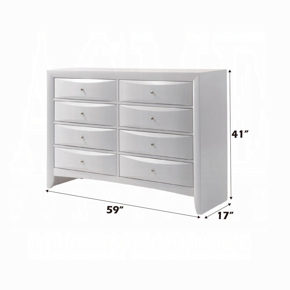 Neend Storage Dresser - White