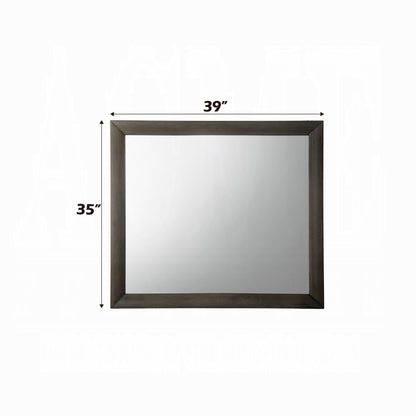 Neend Vanity Mirror - Grey Oak