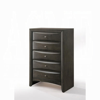 Neend Storage Chest - Grey Oak