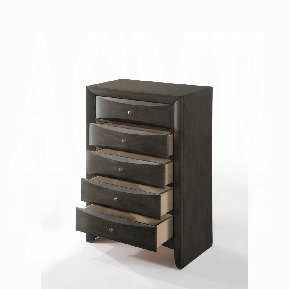 Neend Storage Chest - Grey Oak