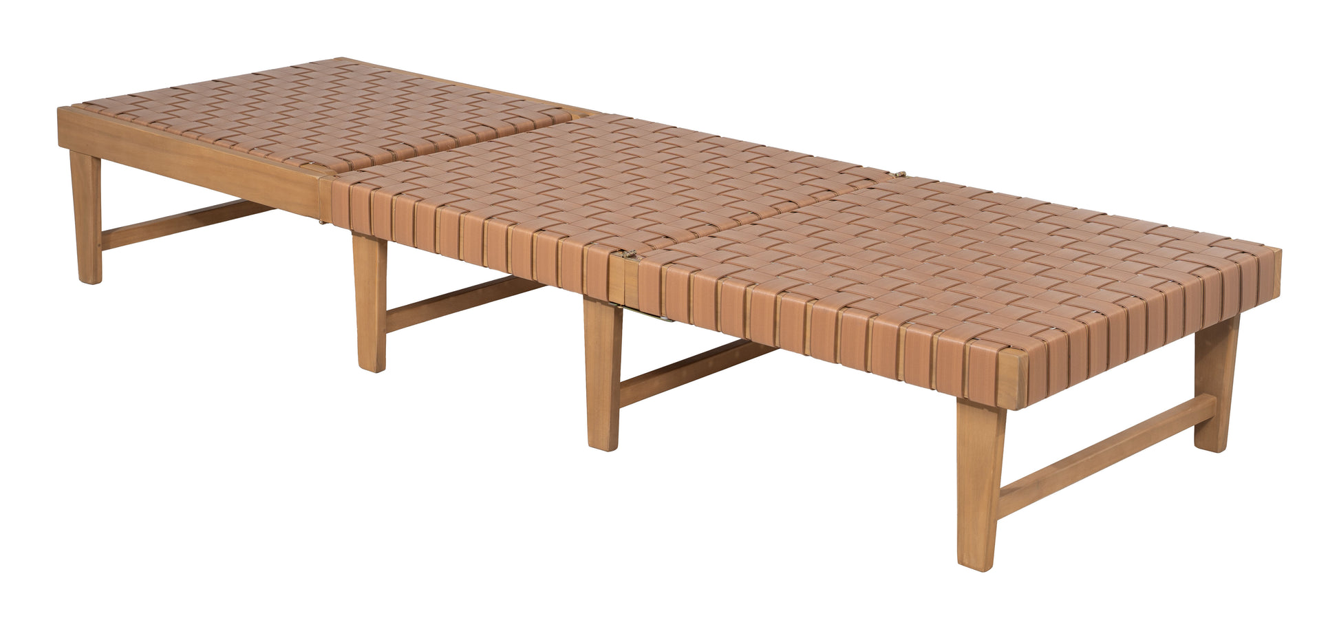 ReForm Creative Home Brisa Outdoor Chaise Lounger - Brown. Free Delivery-USA & CANADA