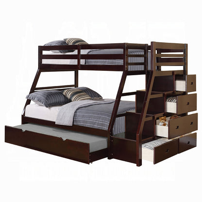 ReForm Creative Home Mojo Twin/Full Bunk Loft Bed W/Trundle & Storage - Espresso Free Delivery USA & Canada