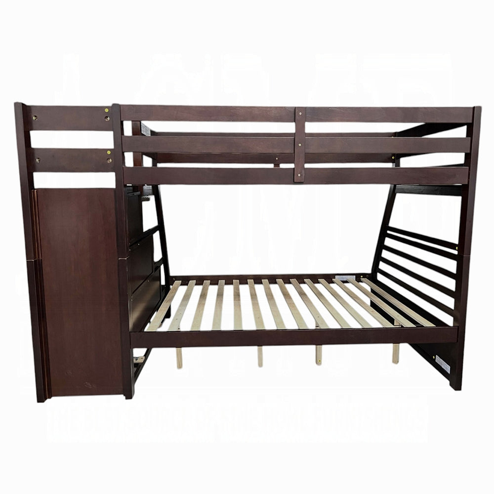 ReForm Creative Home Mojo Twin/Full Bunk Loft Bed W/Trundle & Storage - Espresso Free Delivery USA & Canada