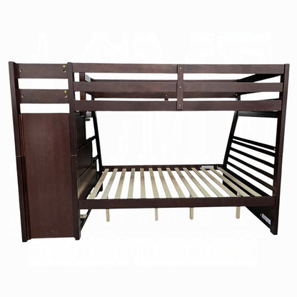 ReForm Creative Home Mojo Twin/Full Bunk Loft Bed W/Trundle & Storage - Espresso Free Delivery USA & Canada