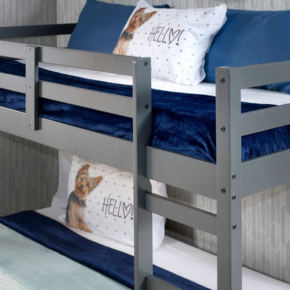 ReForm Creative Home Barney Twin Bunk Loft Bed - Grey Free Delivery USA & Canada