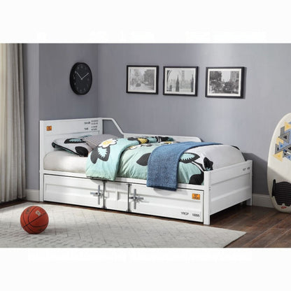 ReForm Creative Home Kamotsu Daybed w/Trundle - White Free Delivery USA & Canada
