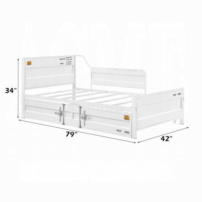 ReForm Creative Home Kamotsu Daybed w/Trundle - White Free Delivery USA & Canada