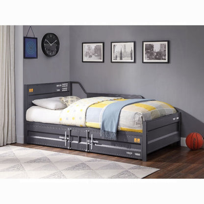 ReForm Creative Home Kamotsu Daybed w/Trundle - Gunmetal Grey Free Delivery USA & Canada