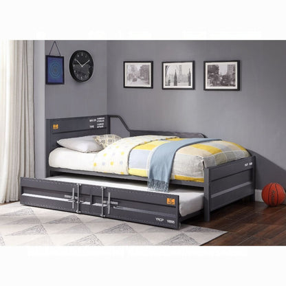 ReForm Creative Home Kamotsu Daybed w/Trundle - Gunmetal Grey Free Delivery USA & Canada