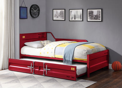 ReForm Creative Home Kamotsu Daybed w/Trundle - Red Free Delivery USA & Canada