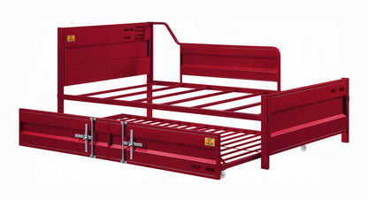 ReForm Creative Home Kamotsu Daybed w/Trundle - Red Free Delivery USA & Canada
