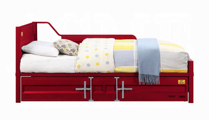 ReForm Creative Home Kamotsu Daybed w/Trundle - Red Free Delivery USA & Canada