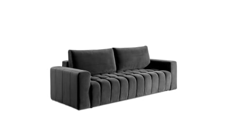 Lazaro Condo Style 3 Seater Storage Sleeper Sofa - Multiple Colors