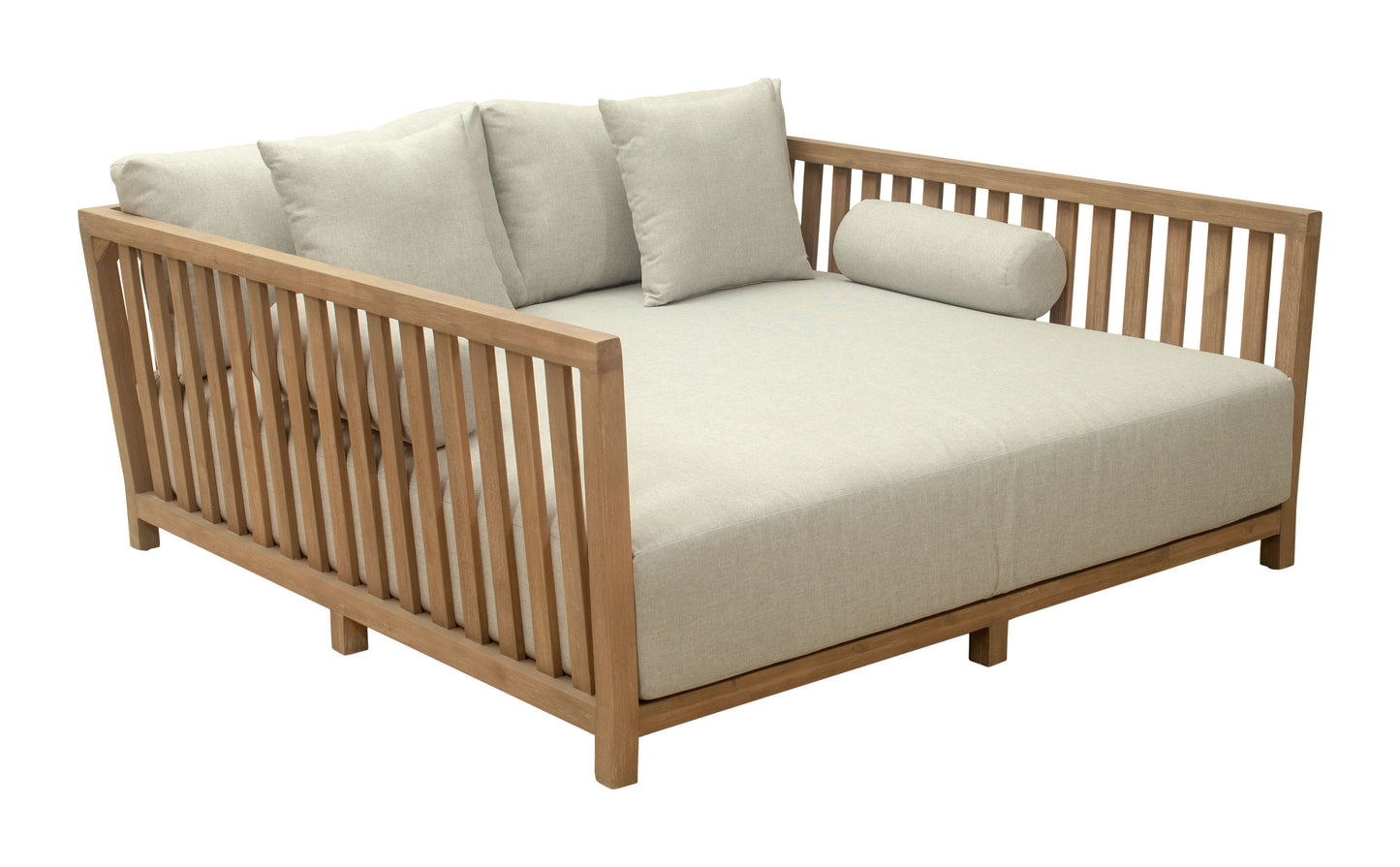 ReForm Creative Home Sunhaven Indoor/Outdoor Daybed Lounger - Taupe. Free Delivery-USA & CANADA