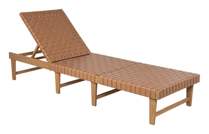 ReForm Creative Home Brisa Outdoor Chaise Lounger - Brown. Free Delivery-USA & CANADA