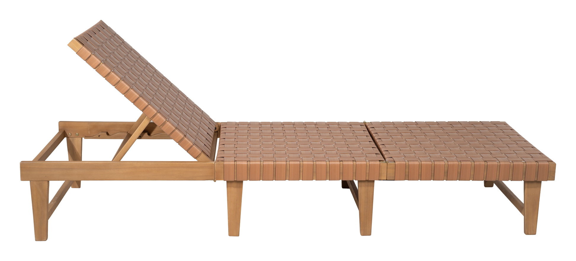 ReForm Creative Home Brisa Outdoor Chaise Lounger - Brown. Free Delivery-USA & CANADA
