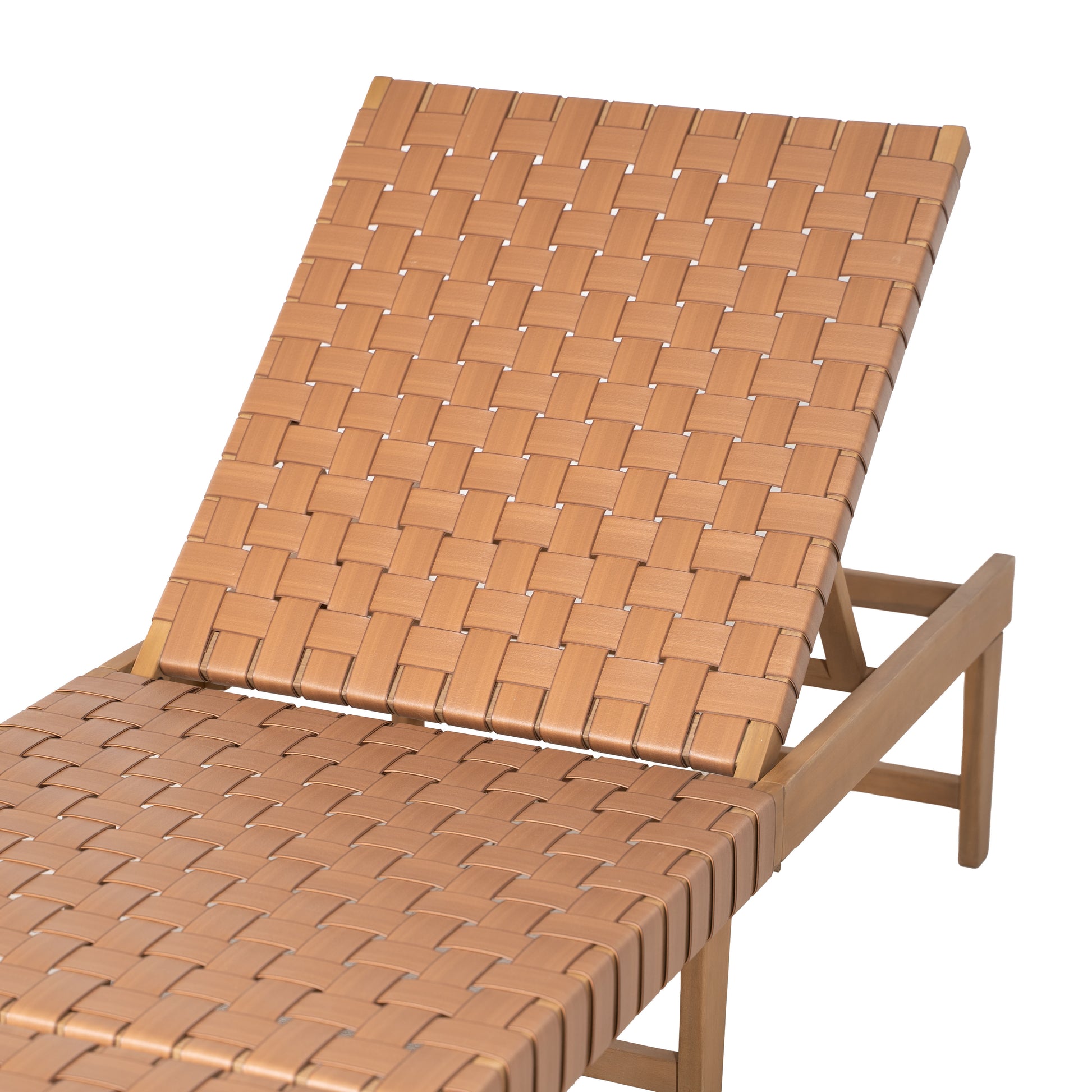 ReForm Creative Home Brisa Outdoor Chaise Lounger - Brown. Free Delivery-USA & CANADA