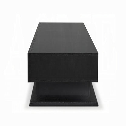 Phantom Modern Storage TV Stand - Black