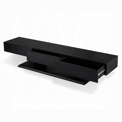 Phantom Modern Storage TV Stand - Black