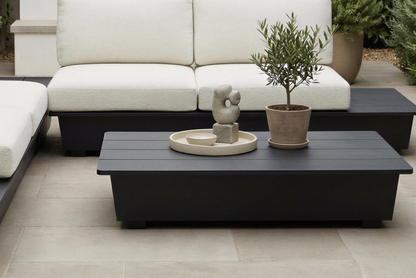 Arbor Outdoor Coffee Table - Black