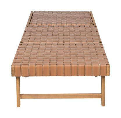 ReForm Creative Home Brisa Outdoor Chaise Lounger - Brown. Free Delivery-USA & CANADA