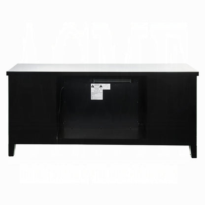 Brilliance Luxury Mirrored TV Stand/Fireplace - Clear
