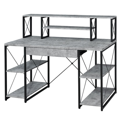 Gambetta Multi-Purpose Hutch Desk - Available in Multiple Colors