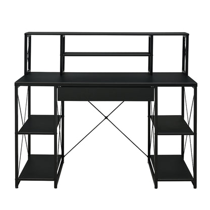 Gambetta Multi-Purpose Hutch Desk - Available in Multiple Colors