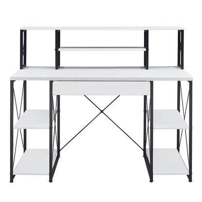 Gambetta Multi-Purpose Hutch Desk - Available in Multiple Colors