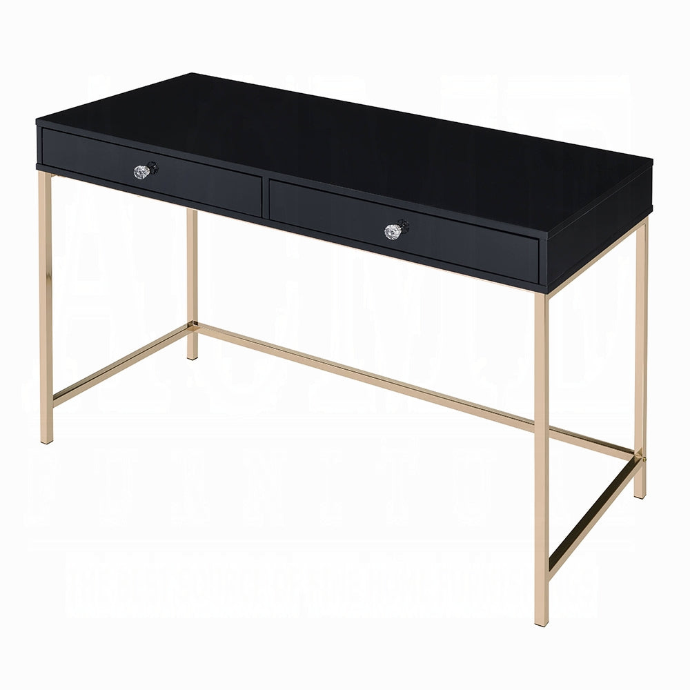 ReForm Creative Home Ablon Elegant High Gloss Multi-Purpose Desk - Multiple Colors Available-Free Delivery-USA & CANADA