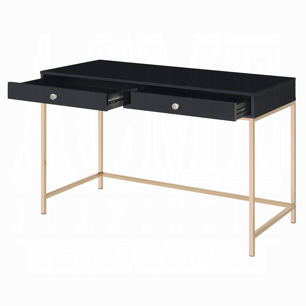 ReForm Creative Home Ablon Elegant High Gloss Multi-Purpose Desk - Multiple Colors Available-Free Delivery-USA & CANADA
