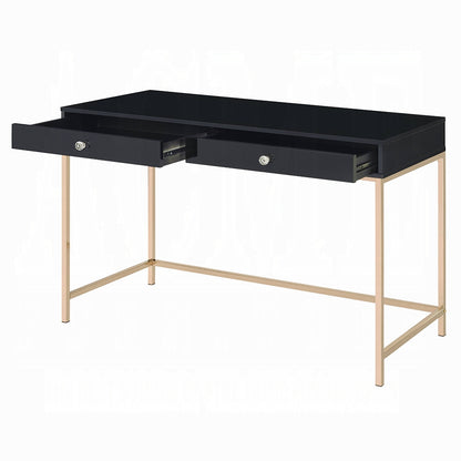 ReForm Creative Home Ablon Elegant High Gloss Multi-Purpose Desk - Multiple Colors Available-Free Delivery-USA & CANADA