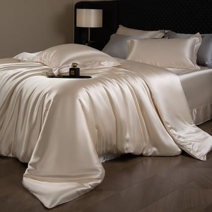 Lustre Luxe Elegant Duvet Set - Beige