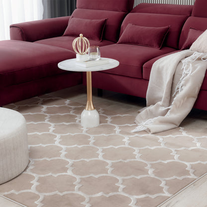 Foble Sectional Storage Sleeper Chaise Sofa - Burgundy