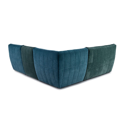 Camaro Modular Sectional - Blue/Green