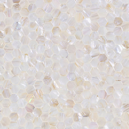 ReForm Creative Home-Opal 22" Natural Mother of Pearl Inlaid Storage Drawer Nightstand - Natural