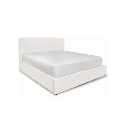 ReForm Creative Home Watkins Platform Storage Bed - Cream Free Delivery USA & Canada