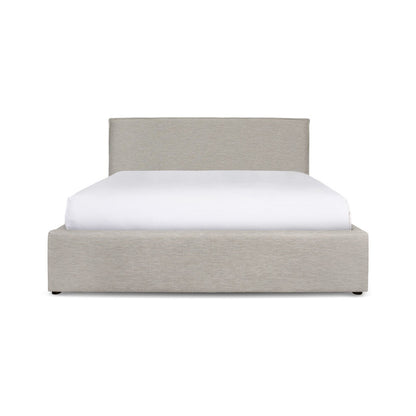 Seine Upholstered Storage Bed - Sand