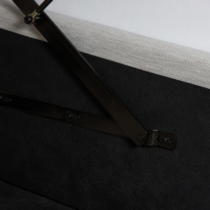 Seine Upholstered Storage Bed - Sand
