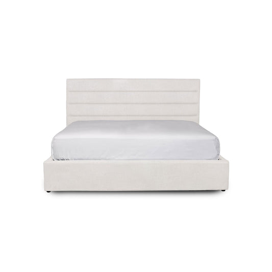 Justin Queen Storage Bed - Cream