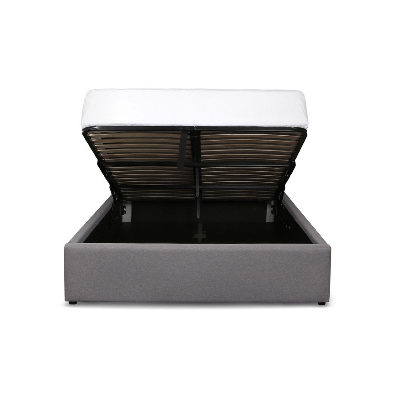 ReForm Creative Home Justin Queen Storage Bed - Greige Free Delivery USA & Canada