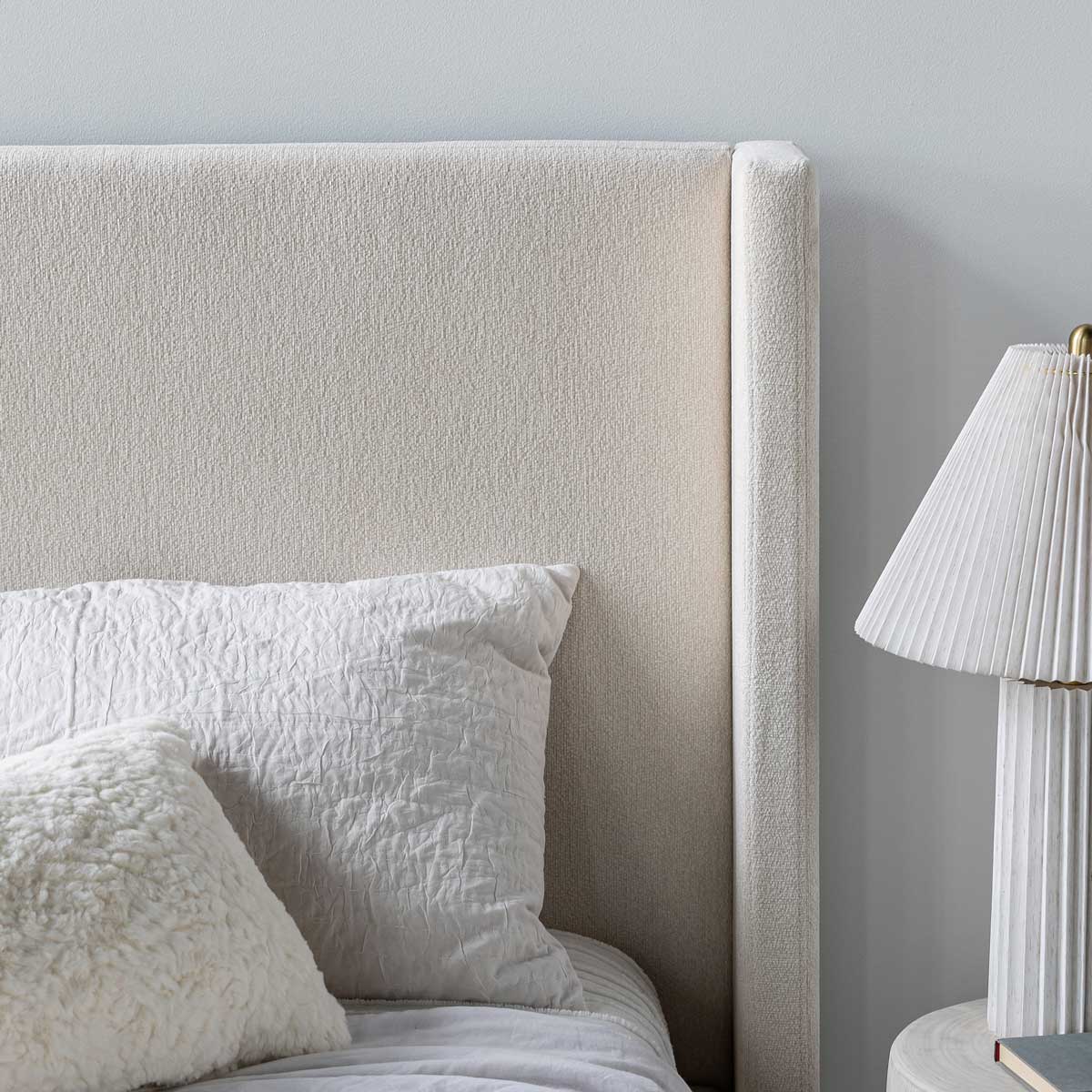 ReForm Creative Home Angie Queen Drawer Storage Bed - Cream Free Delivery USA & Canada