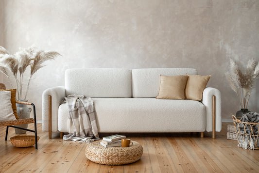 Arcadova 3 Seater Storage Sleeper Sofa - Beige