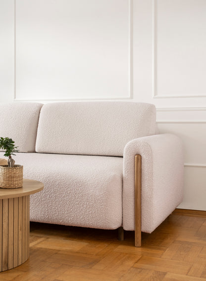 Arcadova 3 Seater Storage Sleeper Sofa - Beige